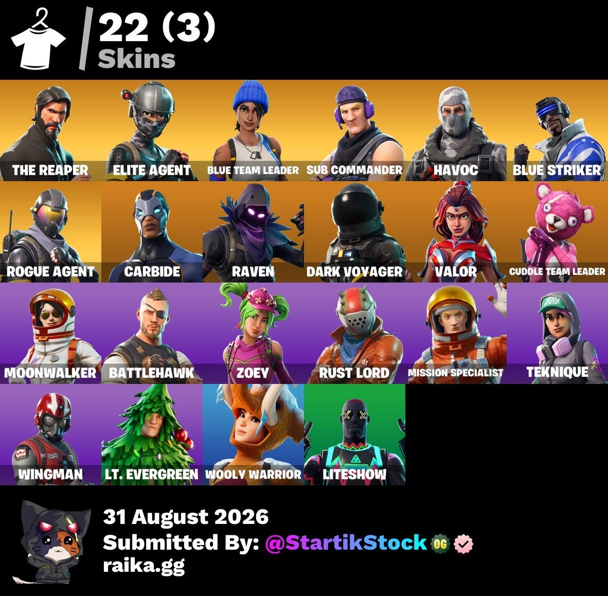 🎮 Cuenta Fortnite