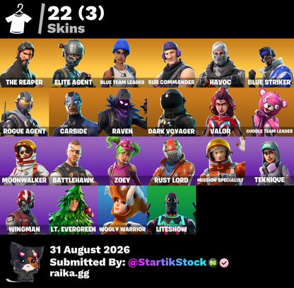 🎮 Cuenta Fortnite