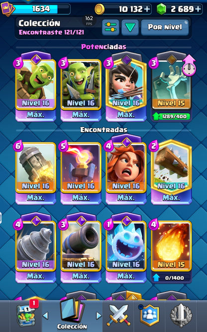 👑 Cuenta Clash Royale