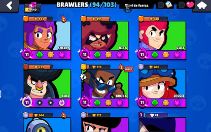 ⚡ Cuenta Brawl Stars
