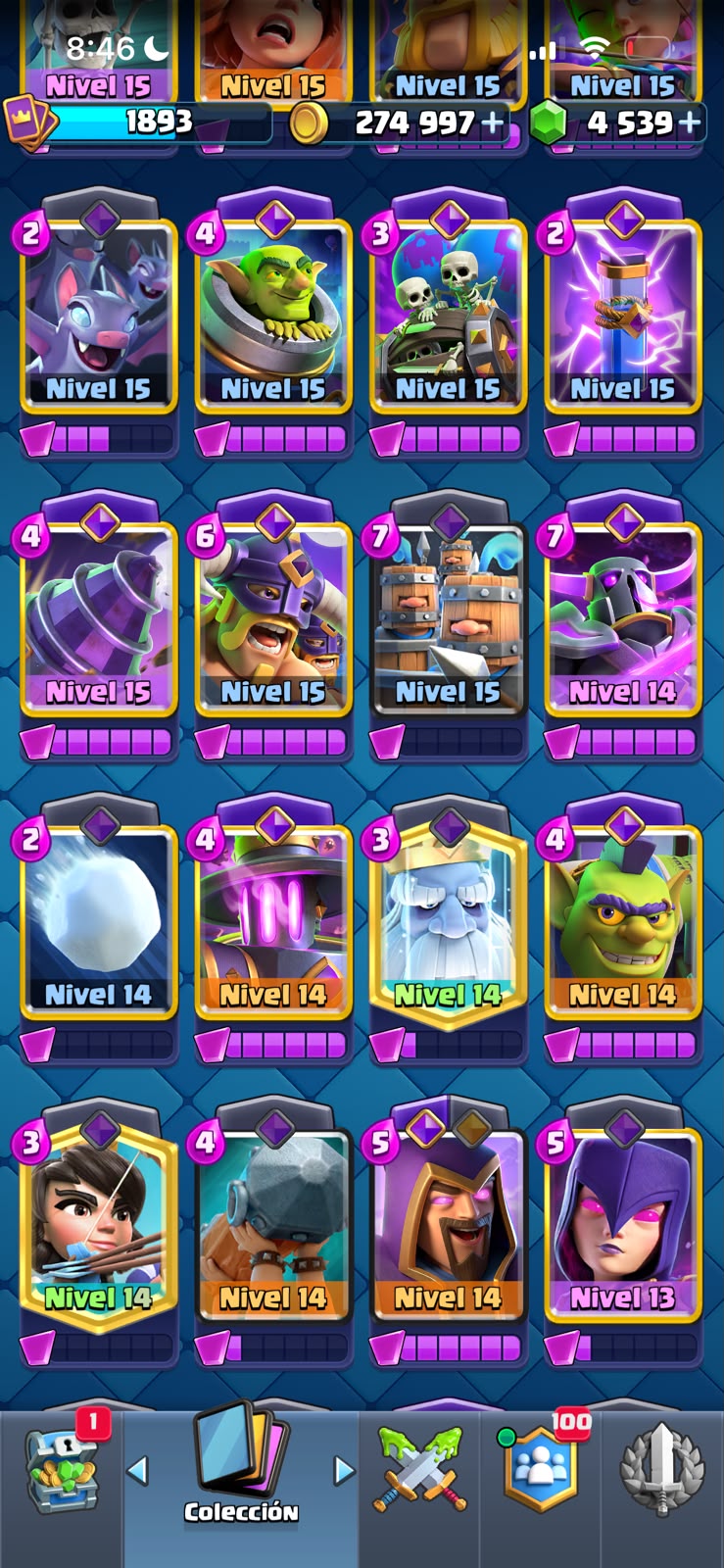 👑 Cuenta Clash Royale