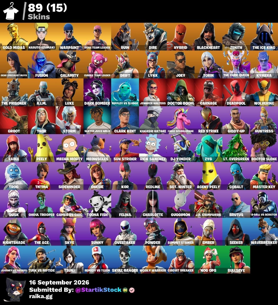 🎮 Cuenta Fortnite