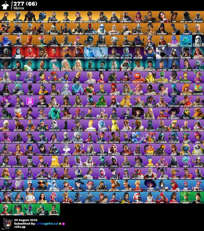 🎮 Cuenta Fortnite