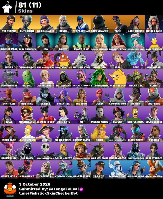 🎮 Cuenta Fortnite