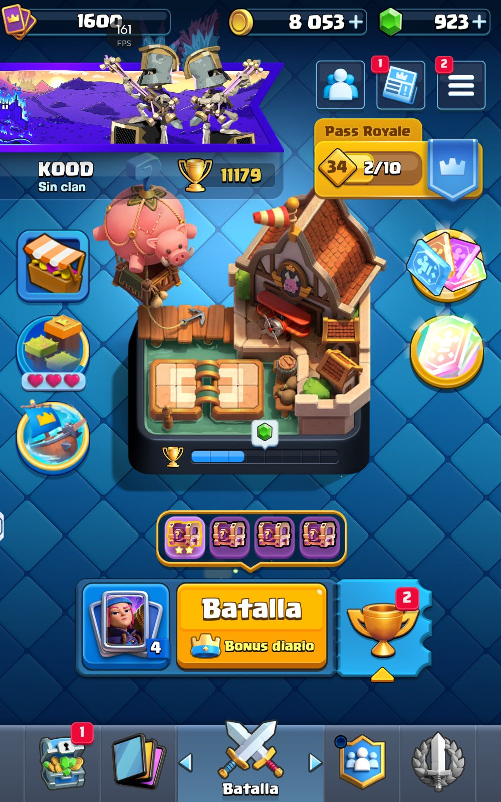 👑 Cuenta Clash Royale