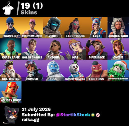 🎮 Cuenta Fortnite
