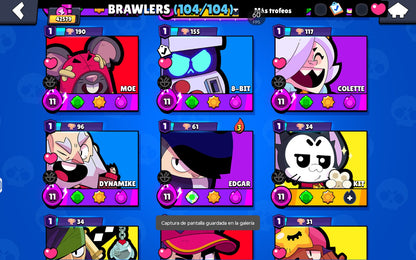 ⚡ Cuenta Brawl Stars