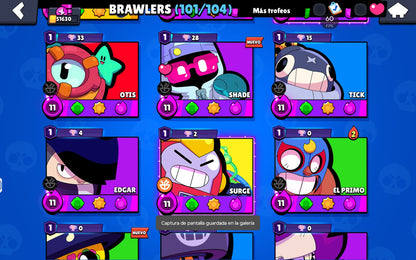 ⚡ Cuenta Brawl Stars