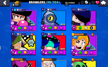 ⚡ Cuenta Brawl Stars