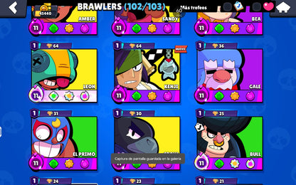 ⚡ Cuenta Brawl Stars