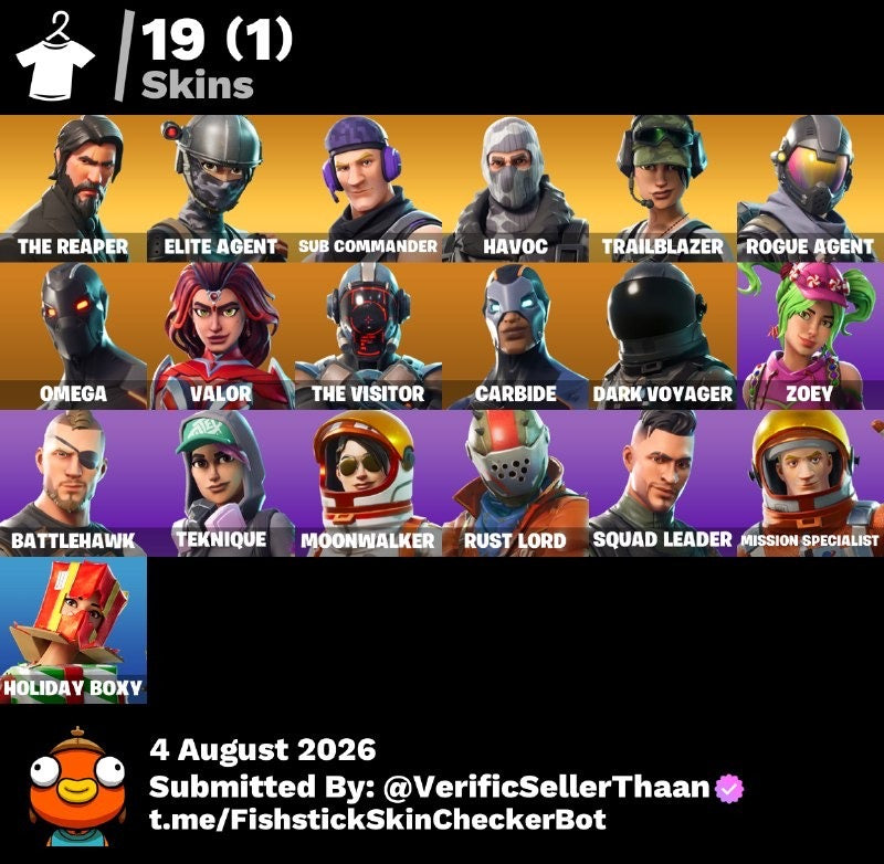 🎮 Cuenta Fortnite