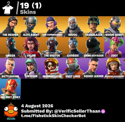 🎮 Cuenta Fortnite
