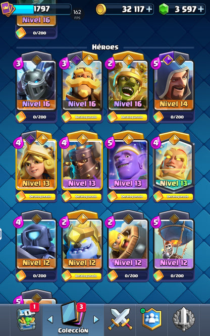 👑 Cuenta Clash Royale