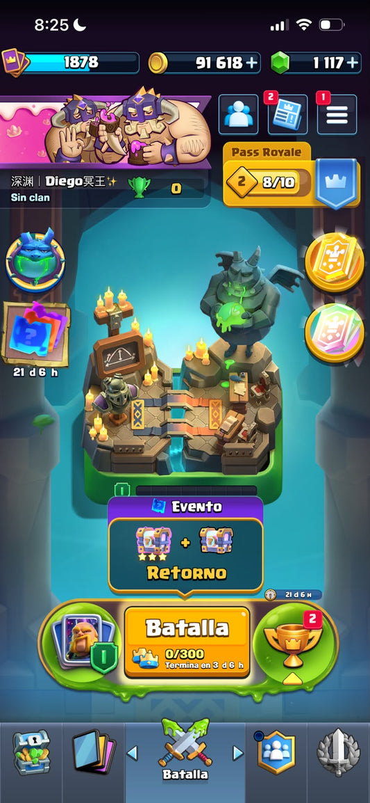 👑 Cuenta Clash Royale