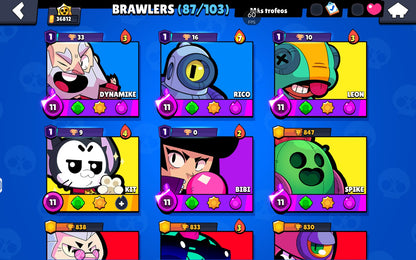 ⚡ Cuenta Brawl Stars
