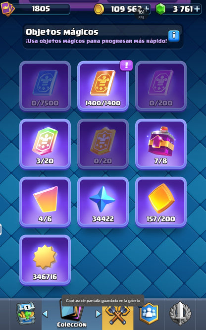 👑 Cuenta Clash Royale