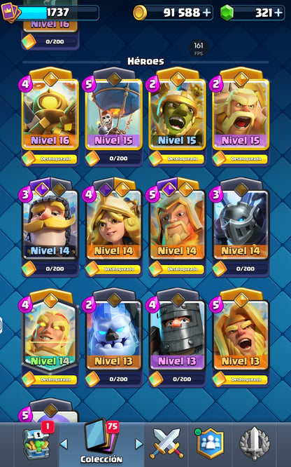 👑 Cuenta Clash Royale