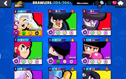 ⚡ Cuenta Brawl Stars