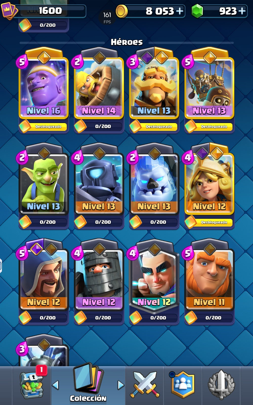👑 Cuenta Clash Royale
