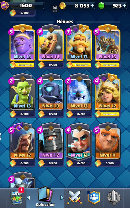 👑 Cuenta Clash Royale