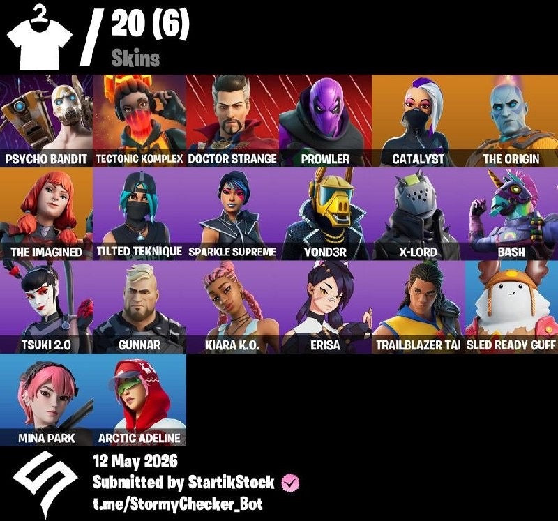 🎮 Cuenta Fortnite