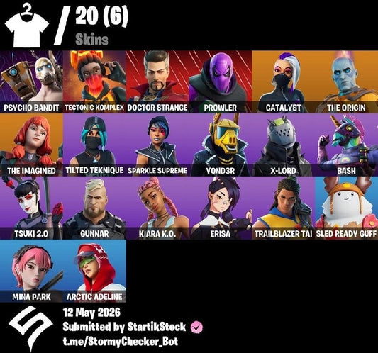 🎮 Cuenta Fortnite