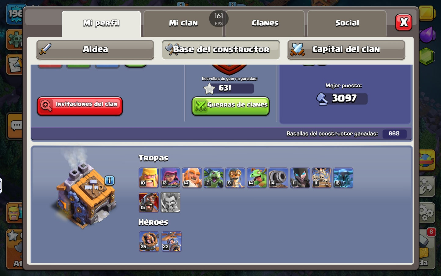 🏰 Cuenta Clash of Clans