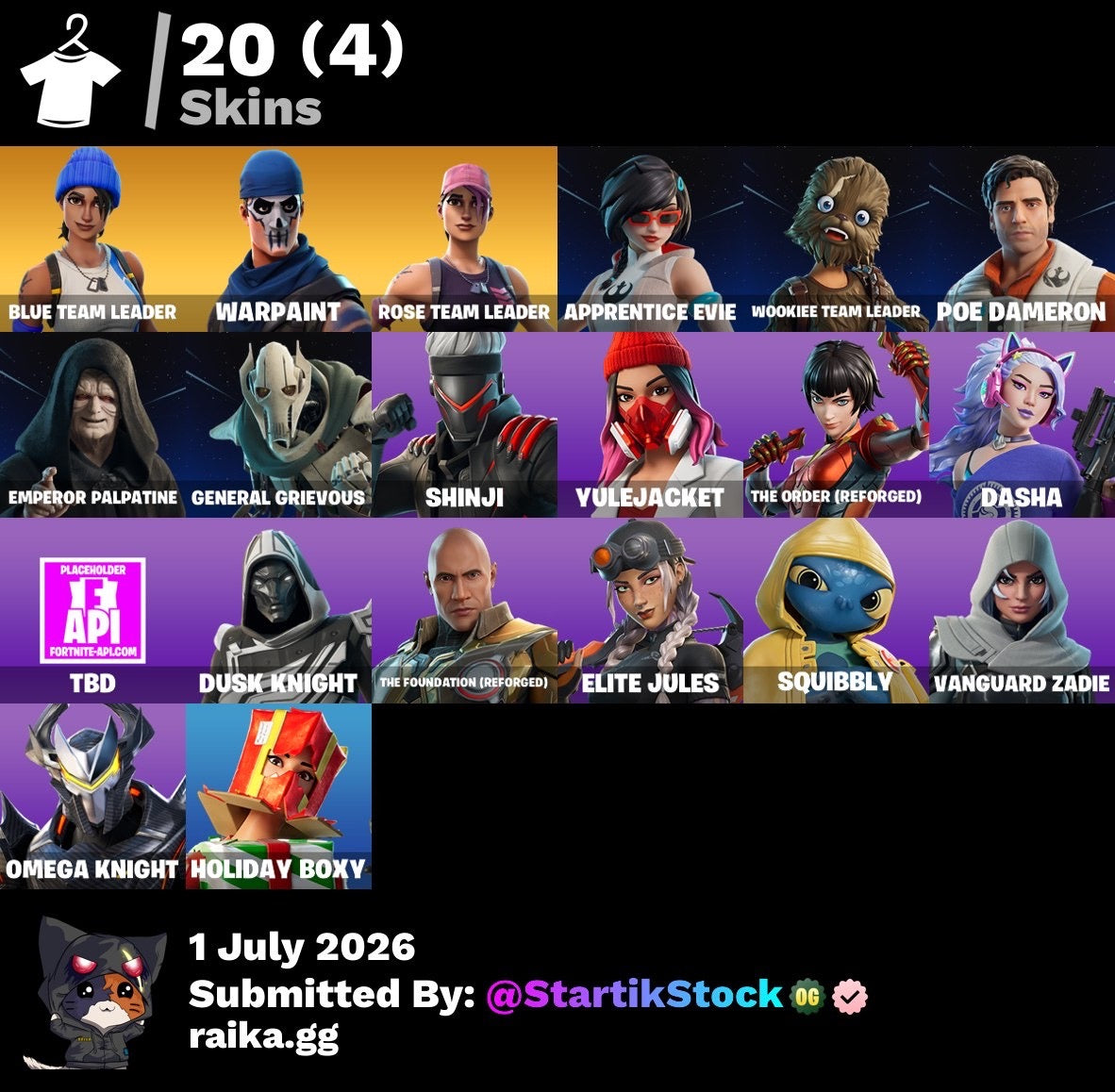 🎮 Cuenta Fortnite