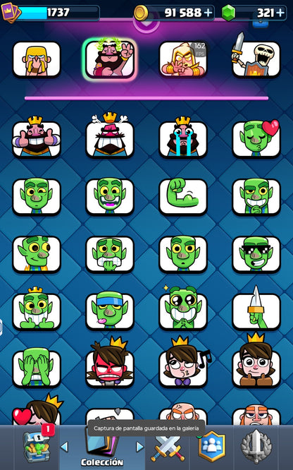 👑 Cuenta Clash Royale