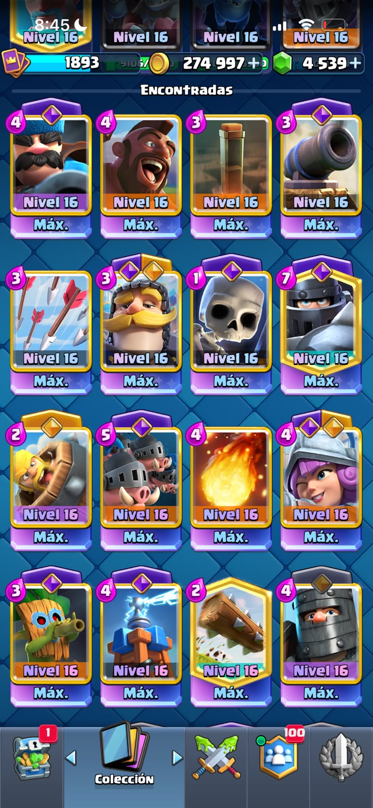👑 Cuenta Clash Royale