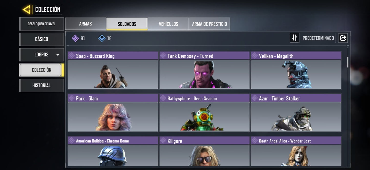 🎖️ Cuenta COD Mobile