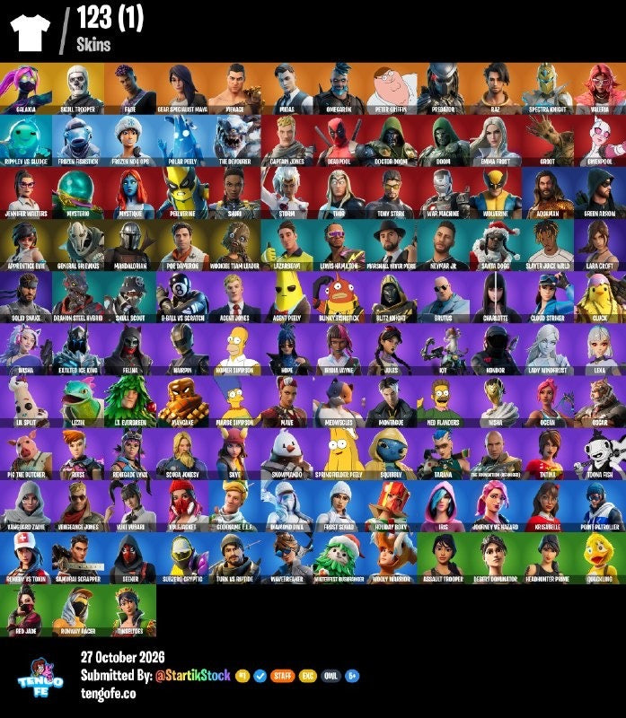 🎮 Cuenta Fortnite