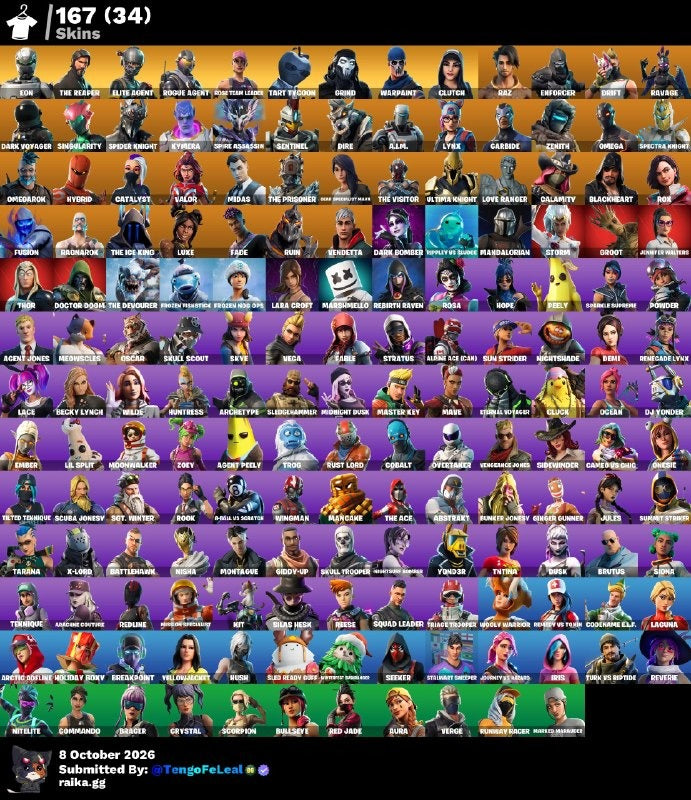 🎮 Cuenta Fortnite
