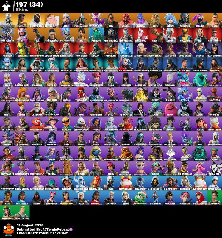🎮 Cuenta Fortnite
