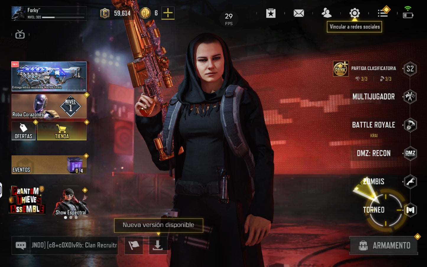 🎖️ Cuenta COD Mobile