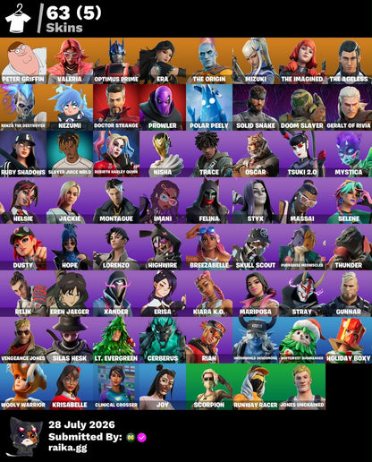 🎮 Cuenta Fortnite