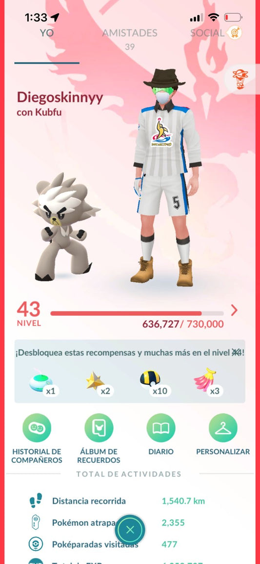 ⚡ Cuenta Pokémon