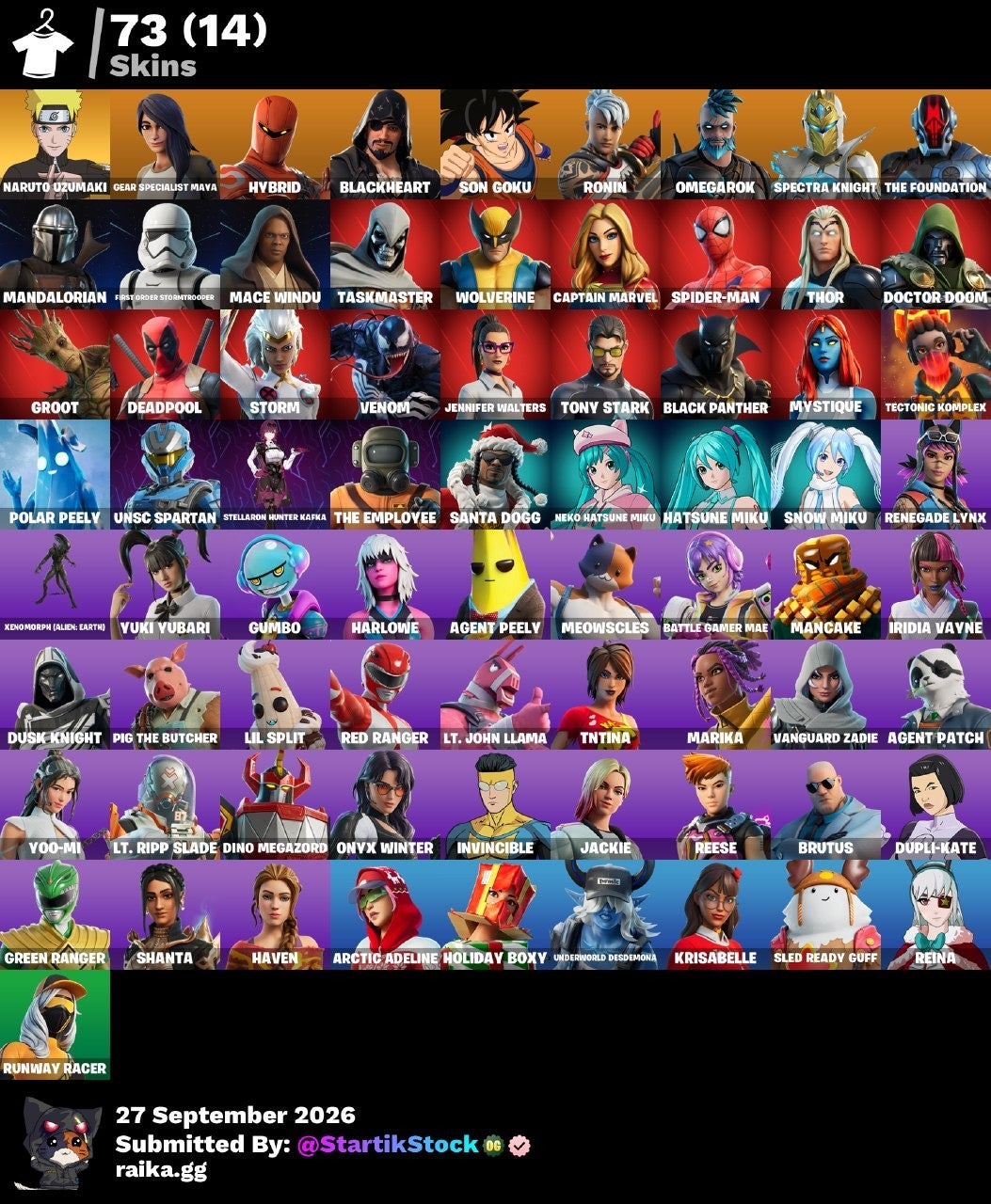 🎮 Cuenta Fortnite