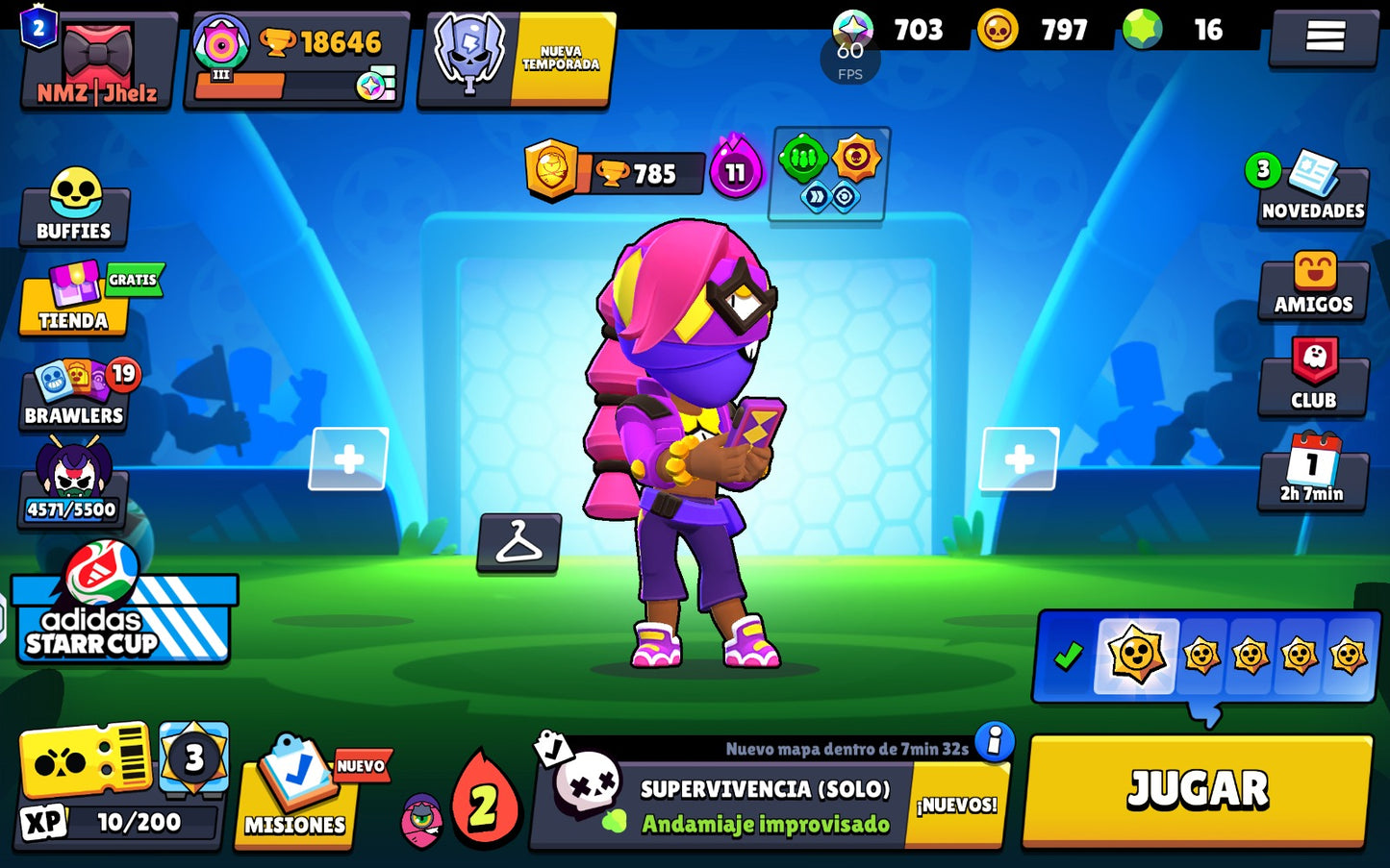 ⚡ Cuenta Brawl Stars