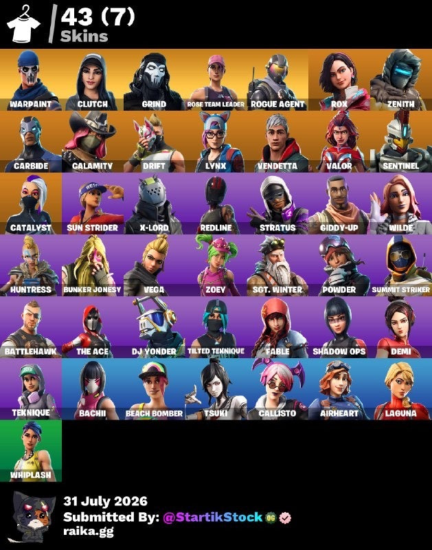 🎮 Cuenta Fortnite