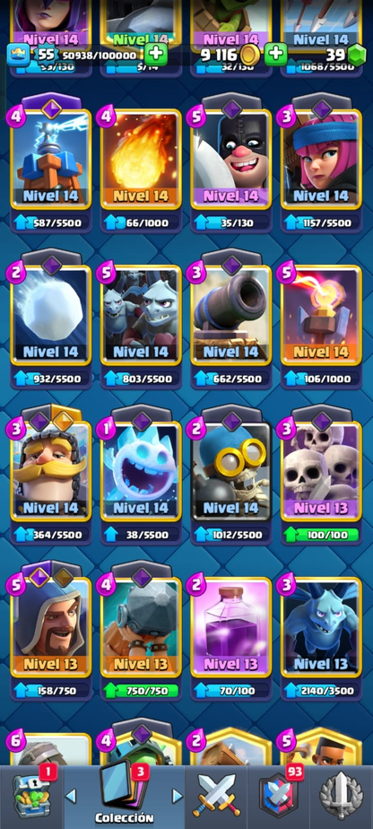 👑 Cuenta Clash Royale