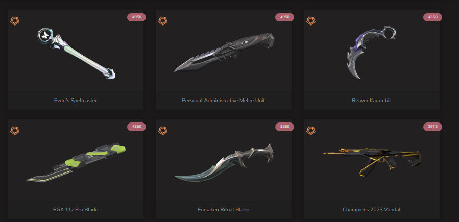 99 VALORANT GRIAL CON VCT LOCK, ARAXYS ATOMIZERS, VCT 2025, REAVER KARAMBIT, VANDAL 2023 CHAMPS, VANDAL KURONAMI, TODOS LOS PERSONAJES DESBLOQUEADOS! PRECIO: OFRECER REGION: LATAM MEX