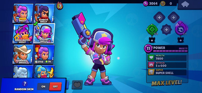 79 BRAWL! 61/98 BRAWLERS! 9 BRAWLERS CON HYPERCARGA! 9 BRAWLERS AL MAX! 8,915 COPAS! 1,591 PUNTOS ESTELARES! SKINS MUY BUENAS! (399 MX) @everyone