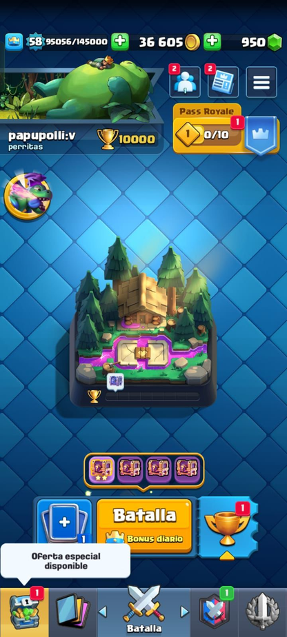 👑 Cuenta Clash Royale