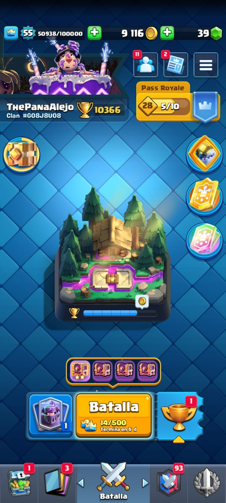 👑 Cuenta Clash Royale