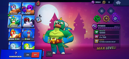 79 BRAWL! 61/98 BRAWLERS! 9 BRAWLERS CON HYPERCARGA! 9 BRAWLERS AL MAX! 8,915 COPAS! 1,591 PUNTOS ESTELARES! SKINS MUY BUENAS! (399 MX) @everyone