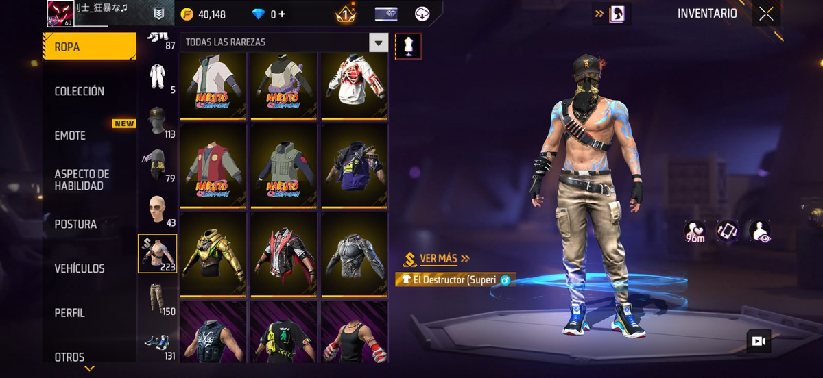 🔥 Cuenta Free Fire