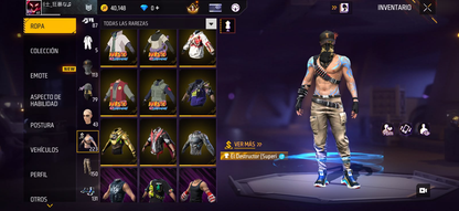 🔥 Cuenta Free Fire