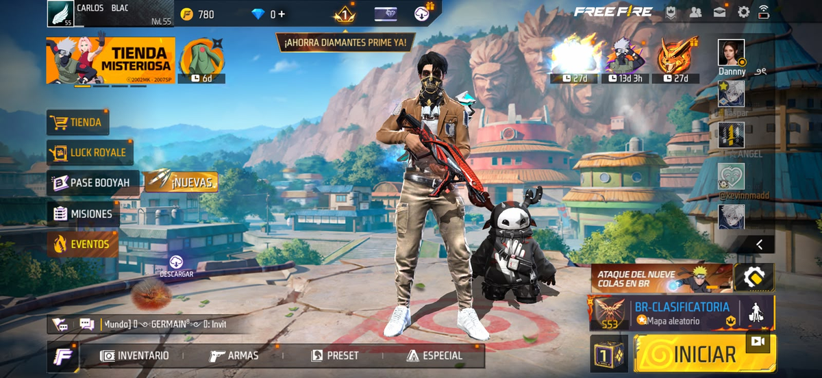 🔥 Cuenta Free Fire