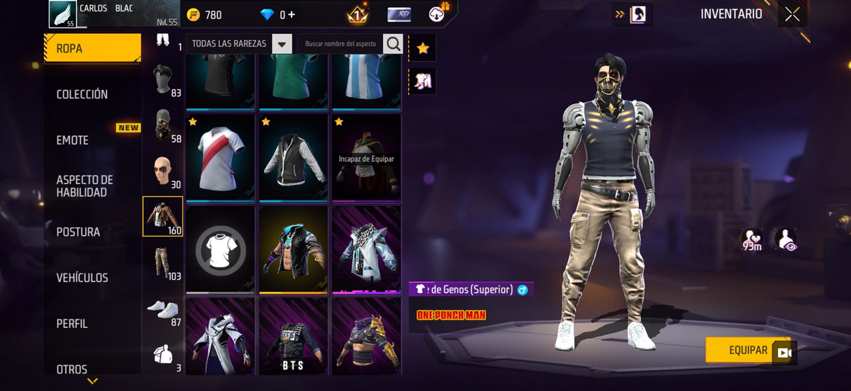 🔥 Cuenta Free Fire